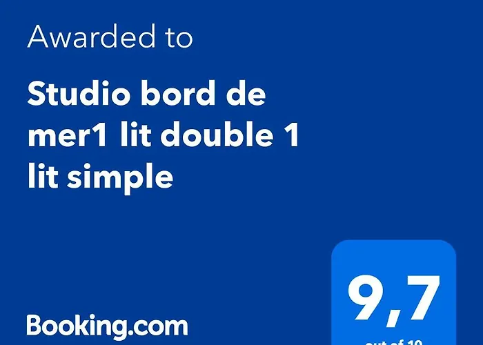 Studio Bord De Mer1 Lit Double 1 Lit Simple